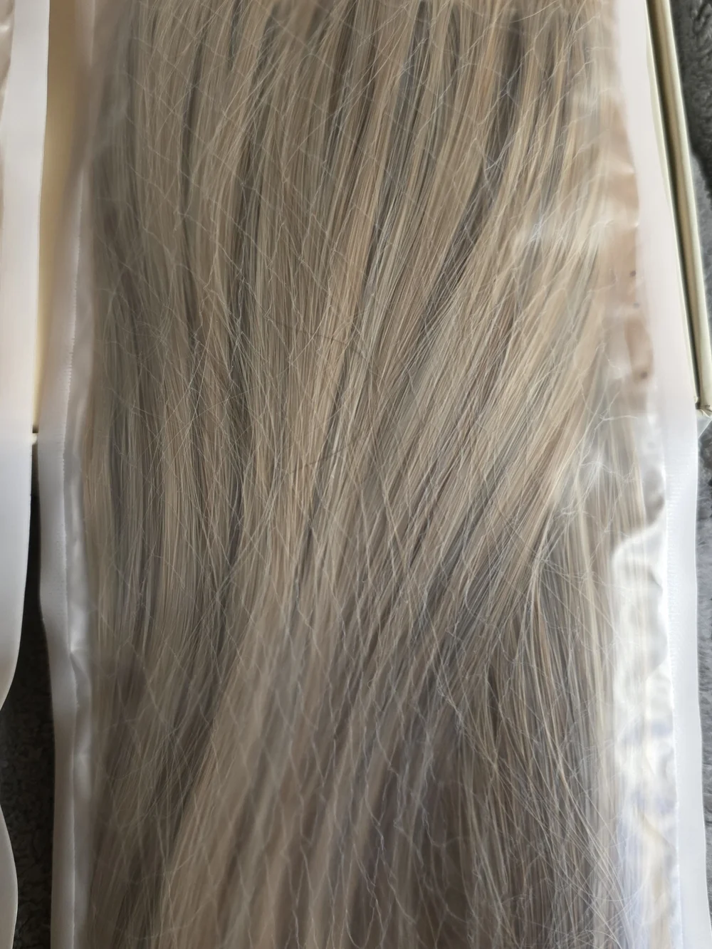 2 Sand Blonde Wavy + Straight Halo Hairpieces
